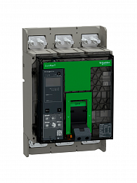 NS1250H Автоматический выключатель 3-полюсный, 1250А, MIC 5.0A, 70 kA Schneider Electric. Вид 1