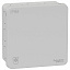 Коробка IP65 87х87 (77х77) серая Mureva Schneider Electric. Вид 1.