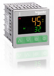 Температ. контр., 48 x 48, универс. вх., 1 авар. вых., 2 рел. вых., 24 v ac\dc Schneider Electric. Вид 1