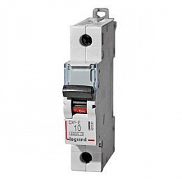 DX3-E Автоматический выключатель 1-полюсный 10А 6kA (хар-ка B) Legrand. Вид 1