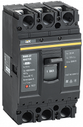 ВА88-37 3Р 400А Автоматический выключатель 3-полюсный, 400А, 35кА MASTER ИЭК. Вид 1