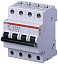 S204MT D6 Автоматический выключатель 4-полюсный, 6А, 10kA (хар-ка D) ABB. Вид 1.