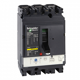429550 NSX100B TM100D 3P 100А Термо-магнитный 3-пол. автомат 100А, 25kA  Schneider Electric. Вид 1