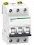 iC60L 3P 25А Автоматический выключатель 3-полюсный, 25А, 15кА (хар-ка K) Schneider Electric. Вид 1.