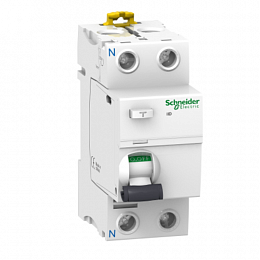 iID 2Р 25A 300mA AC Блок утечки тока 2-полюсный, 25A, 300mA, тип АC (УЗО) Schneider Electric. Вид 1