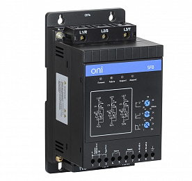 Устройство плавного пуска 3-х полюсный 1,5кВт, 3A, 380В, Uупр 110-220В Modbus ONI. Вид 1