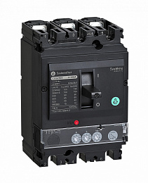 CCB100 4P4D S2.2 100A Автоматический выключатель 4-полюсный, 100А, 100kA Systeme Electric. Вид 1