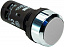 CP1-30W-01 Кнопка белая без фиксации 1HЗ ABB. Вид 2.
