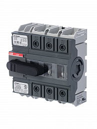 OT160G03K Рубильник 3-полюсный на 160А (с ручкой прямого монтажа) ABB. Вид 1