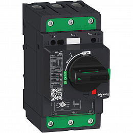 авт.выкл gv4l с магнитным расцепителем 115a 50ka зажим everlink Schneider Electric. Вид 1