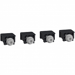 4 шт. клемм с гайками и винтами nsxm каб.наконеч./шины Schneider Electric. Вид 1