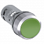 CP1-30G-20 Кнопка зеленая без фиксации 2HO ABB. Вид 1.
