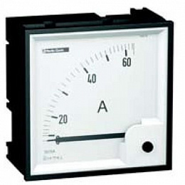 AMP Аналоговый амперметр 72х72 (без шкалы) Schneider Electric. Вид 1