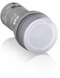 CL2-502C Лампа белая со встроенным светодиодом 24В AC/DC ABB. Вид 1