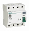 УЗО-03 Блок утечки тока 4-полюсный, 100A 300mA, тип AC, 6кА DEKraft. Вид 1.