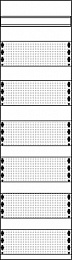 1MM2 Медиапанель 1ряд/6реек ABB. Вид 1
