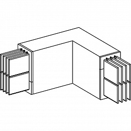 секция угловая плашмя Schneider Electric. Вид 1