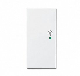SRL-2-L-212 Клавиша двойная левая free@home, освещение, BD, слоновая кость ABB. Вид 1