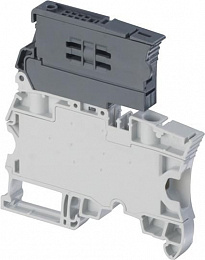 Клемма ZS10-SF держатель-предохранителя 6,3 x 32мм., винт., 10мм.кв. TYCO. Вид 1