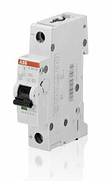 S201M K60UC Автоматический выключатель 1-полюсный, 60А, 10кА, DC (хар-ка K) ABB. Вид 1
