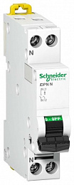 iC40N Автоматический выключатель 1P+N, 3А, 6кА (хар-ка C) Schneider Electric. Вид 1