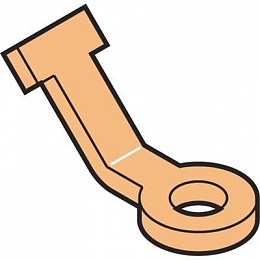 ENT  Адаптер IR3 разъемов типа FCB для перехода на присоединение на шпильку (под болт) TYCO. Вид 1