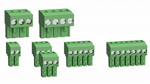 Клеммная колодка на 14 вх/вых Schneider Electric. Вид 1