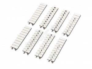 ZB 5 :UNBEDRUCKT Маркировка номеров горизонтальная (1пласт.-10шт) Phoenix Contact. Вид 1