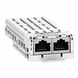 Коммуникационная карта сети profinet для сервопреобразователей Schneider Electric. Вид 1