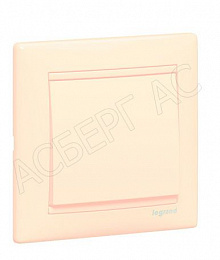 Выключатель 1 клав. Valena IP44 (слоновая кость)  Legrand. Вид 1