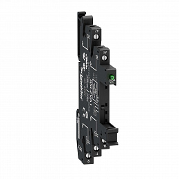 Розетка, 110в ac/dc, для rsl1*b4nd rslzva3 Schneider Electric. Вид 1