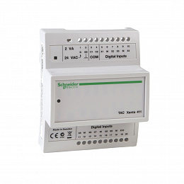 Электрическая часть Xenta 411 Unconf  Schneider Electric. Вид 1