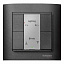 SM,2 кнопочный выключатель PLUS, Антрацит Schneider Electric. Вид 1.
