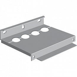 OEZXP34R Фланец 400x330(фланец3) с круглыми отверстиями для рубильников в металлическом боксе ABB. Вид 1