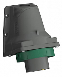 Вилка для монтажа на поверхность easy&safe 332ebs6w,32a,3p+e,ip67,10ч ABB. Вид 1