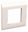 Рамка для КМКУ на 2 модуля белая ИЭК. Вид 1.