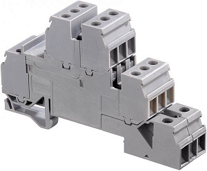 ENT  Клемма D4/6.LNTP6, 6 проход. цепей, для щитов, винт. 4мм.кв. TYCO. Вид 1