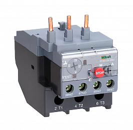 РТ-02 Реле тепловое для контакторов 40-95А, диапазон 23-32А DEKraft. Вид 1