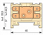 HD2,5/6.2G.2G.1.V0  Клемма quick-connect TYCO. Вид 2.