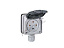 Розетка IP66 3К+З с защитными шторками 20А 400В Plexo 66 Legrand. Вид 1.
