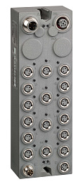 Дискретный модуль ip 67, 16 входов, разъемы м8 Schneider Electric. Вид 1