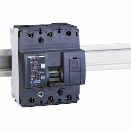 NG125N 3Р 63А Автоматический выключатель 3-полюсный, 63А, 25kA (хар-ка C) Schneider Electric. Вид 1