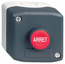 Кнопочный пост 1 кнопка с возвратом 1НЗ Schneider Electric. Вид 1