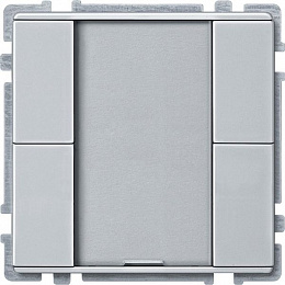 Sd, 2-кн. выкл. plus, алюм Schneider Electric. Вид 1