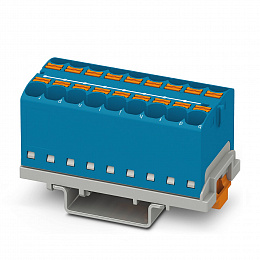 PTFIX 18X4-NS35 BU Распределительный блок Phoenix Contact. Вид 1