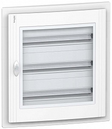 Щит встраиваемый 1ряд/3рейки на 72 модуля 660x610x95 IP40 (в сборе) Schneider Electric. Вид 1