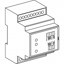 Modbus внешний com модуль для шасси Schneider Electric. Вид 1