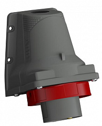 Вилка для монтажа на поверхность easy&safe 332ebs6w,32a,3p+e,ip67,11ч ABB. Вид 1