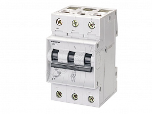 Автомат 3-полюсный 32А 6кА (хар-ка C) Siemens. Вид 1