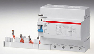 DDA804 A 100/300 Блок дифференциального тока 4-полюсный, 100А, 300mA, тип A ABB. Вид 1